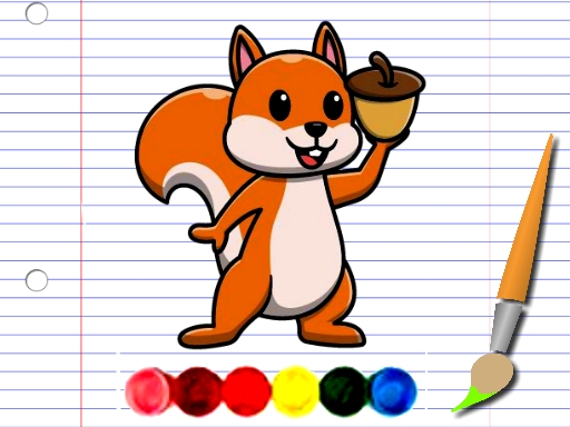 Squirrel Coloring Adventure_img